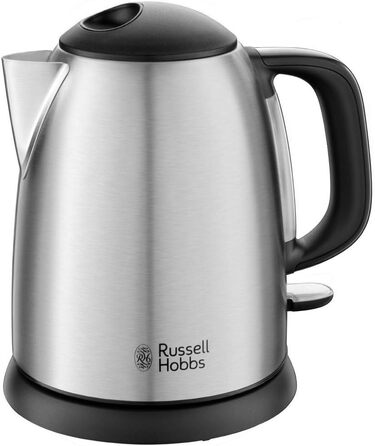 Електричний чайник Russell Hobbs Colours+ 1.0л, нержавіюча сталь, 2400W, з фільтром від накипу
