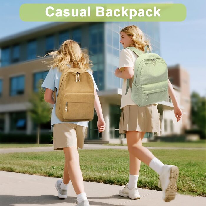 BTOOP Рюкзак унісекс 0122 (1 шт) 17' - трав'яний зелений