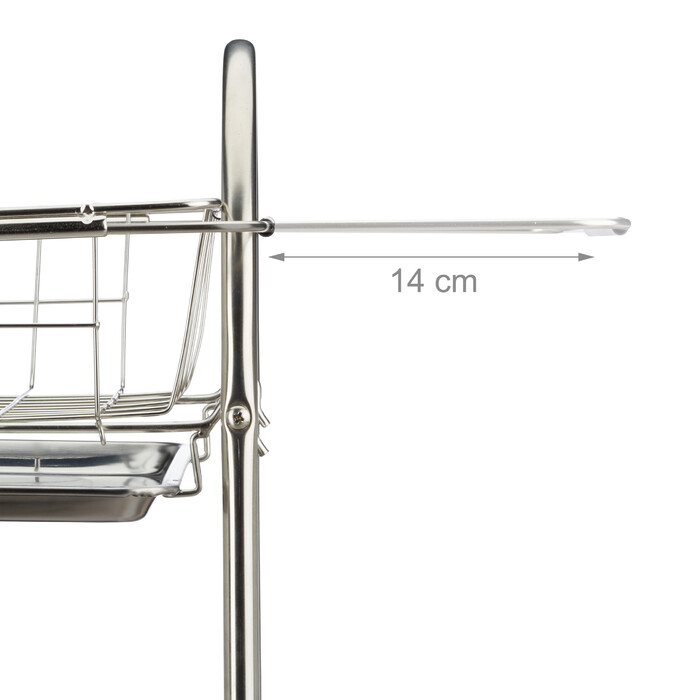Relaxdays 2-Tier Dish Rack