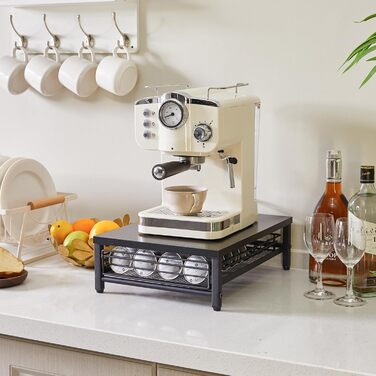 Тримач для капсул кави IBUYKE на 80 капсул Nespresso, чорний, TCJ102H
