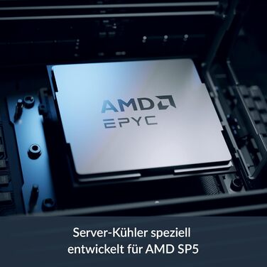ARCTIC Freezer 4U-SP5: Система охолодження CPU для серверів AMD SP5, LGA6096, 2 x 120 мм вентилятори