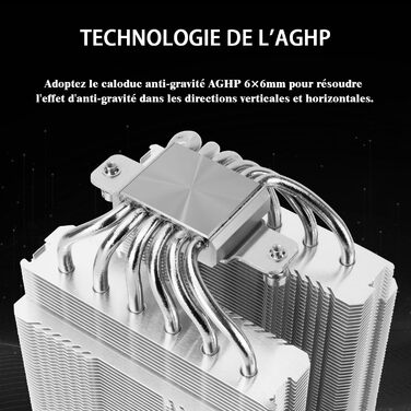 Кулер для процесора TR Peerless Assassin 120 Digital White - 1850RPM, підтримка Intel LGA1700/1851/115X/1200, AMD AM4/AM5