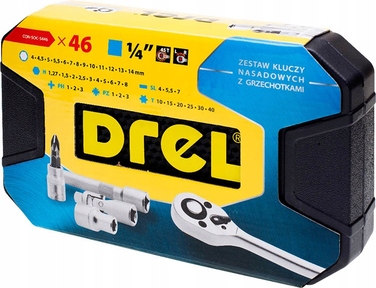 Набір торцевих ключів Drel SOC-5446 1/4