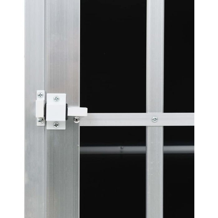 Транспортна переноска для собак vidaXL з подвійними дверцятами, 94x88x69 см