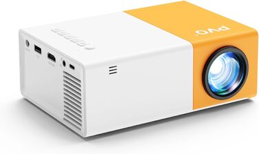Портативний проєктор Mini Beamer YG300ProMax: Wi-Fi, дзеркалення екрану смартфона/планшета/ноутбука