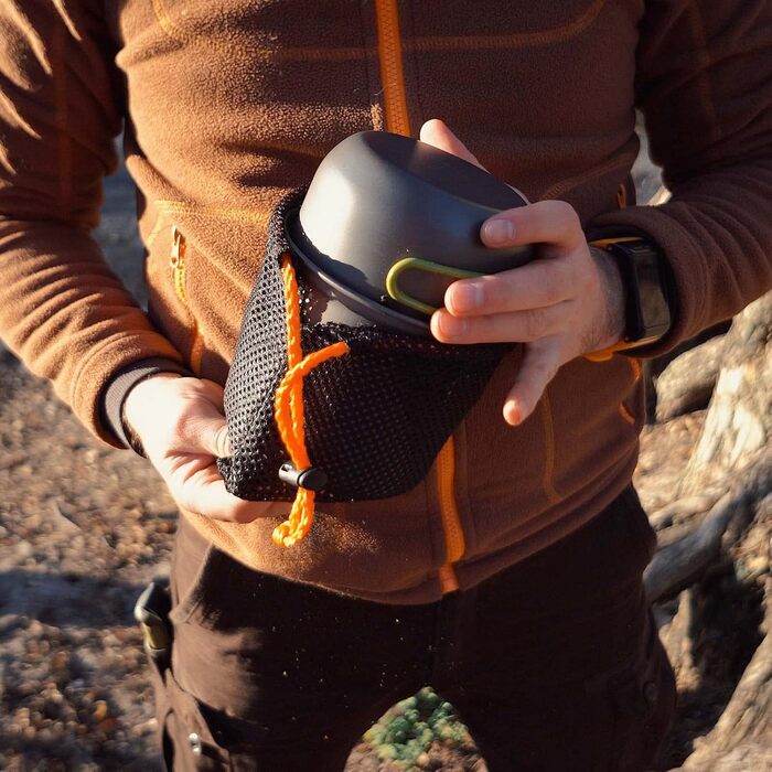 Набір посуду для кемпінгу: 16 предметів, котел, посуд для приготування їжі на відкритому повітрі