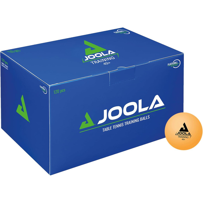 JOOLA Training Table Tennis Balls 40+ mm - Premium Quality, 120 Balls - Orange