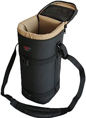 Сумка для об'єктивів Nicama LB2 Deluxe: Canon RF800, Nikon AF-S, Sigma, Tamron та інші (13.5x13.5x37 см)