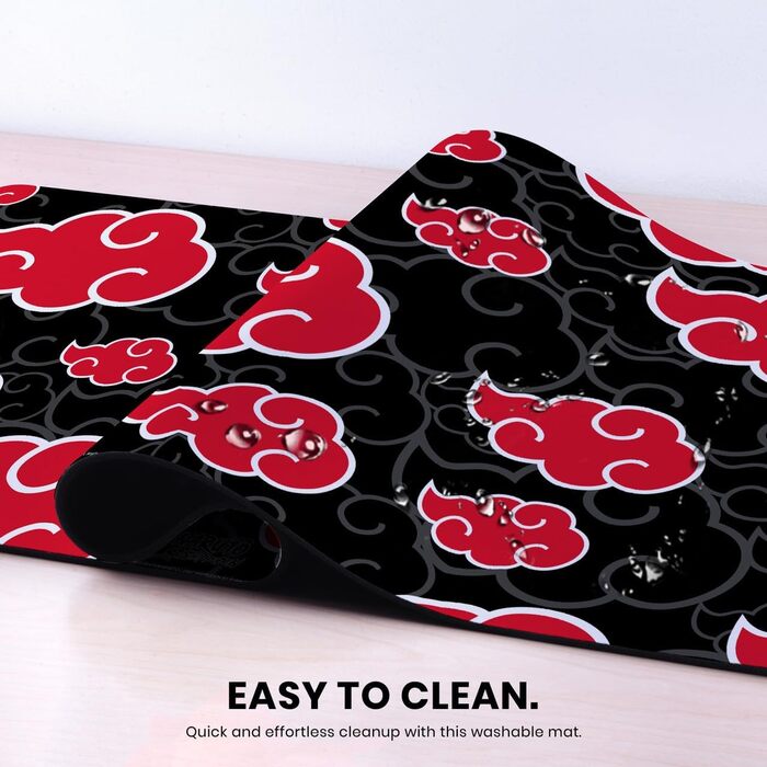 Килимок для миші та клавіатури Head Case Designs Naruto Shippuden Akatsuki 95x40 см - XL ігровий килимок