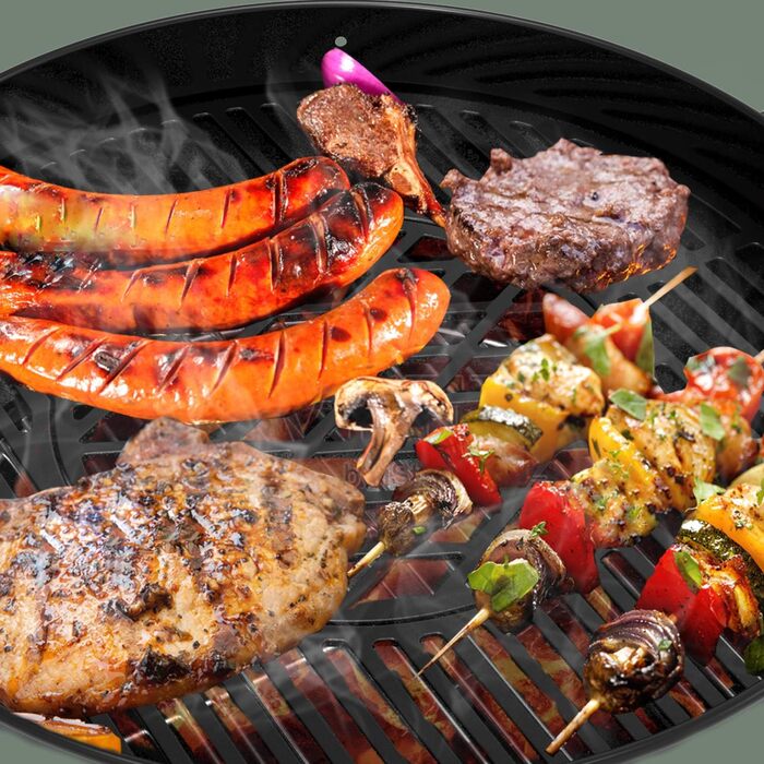 Чугунний Grillrost Onlyfire для Weber Kugelgrill, діаметр 30 см, сумісний з серією Gourmet BBQ