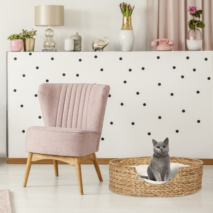 Relaxdays Pet Bed for Dogs and Cats