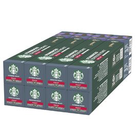 Кава Nespresso Espresso Roast Decaf від Starbucks, темна обсмажка, капсули 8 x 10 (80 капсул)