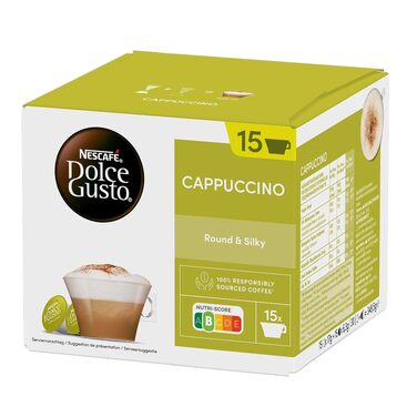 Кавові капсули NESCAFÉ Dolce Gusto Cappuccino, 90 капсул (3 упаковки по 30 шт)