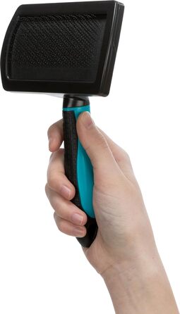 Тріксі Щітка для собак та котів #24132 | Розпушувач та захисне покриття | 12 x 20 см