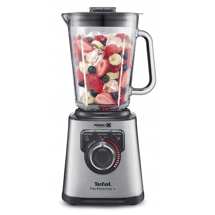 Стаціонарний блендер Tefal BL811D38, 1200 Вт, сріблястий/сірий