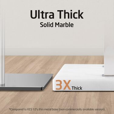 Підставка для рушників подвійна, сталева, з мармуровою основою, 84 см, BTH217-2