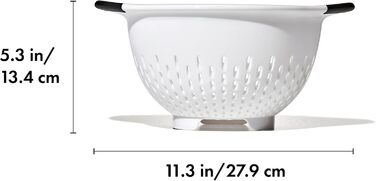 OXO Good Grips пластиковий друшляк 2,8 л, білий