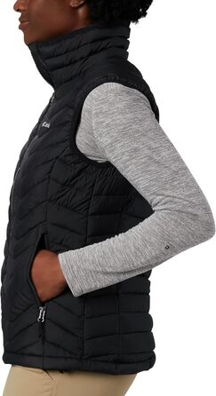 Жіночий пуховик без рукавів Columbia Powder Lite Vest, XS, Чорний