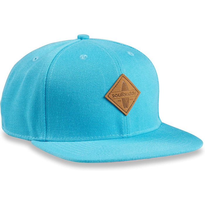 Кепка Soulbuddy Snapback - унісекс, стильна кепка для чоловіків та жінок, для повсякденного використання та відпочинку, бейсболка, універсальний розмір (Skyblue-Pink)