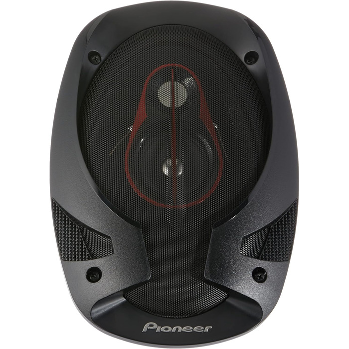Автомобільні коаксіальні динаміки Pioneer TS-R6951S 6x9'' 400 Вт, 3-смугові, потужний звук, чорні, комплект 2 шт.