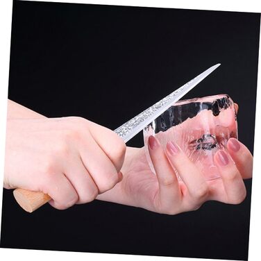 Skates, ice cubes, ice molds, wooden handle, beverage cooling, breaking ice blocks, pointed ice pick, ice chipper, ice pick with handle, ice selection, ice breaker, wooden, khaki