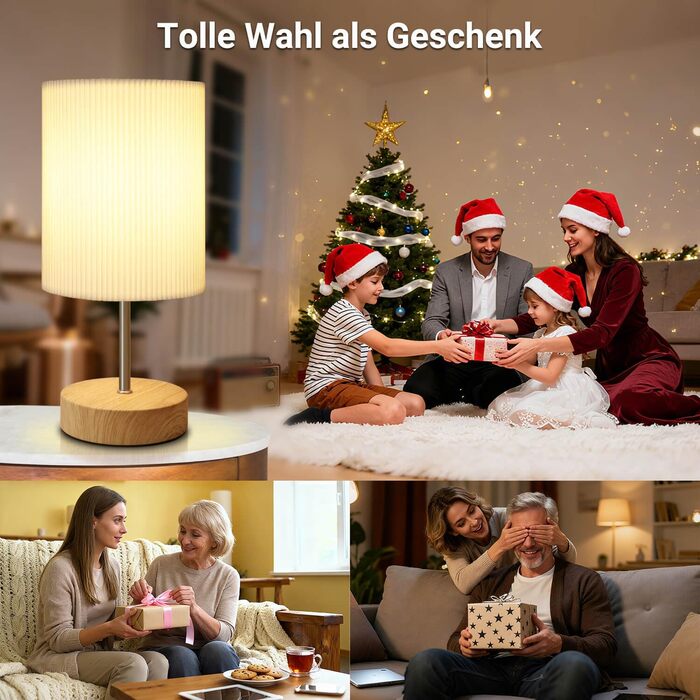 Торшер на тумбочку з сенсорним керуванням, диммування, 3 режими яскравості, мінімалістичний, для читання, циліндричний, 1 шт.