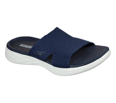 Сандалі Skechers On-the-go 600 Stretch Knit жіночі, темно-сині, 38 EU