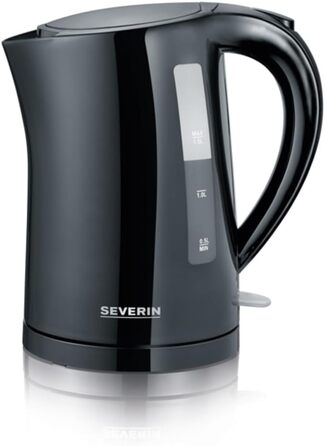 Електричний чайник Severin 3498 бездротовий чорний, 1.5л