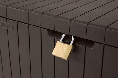 Садова скриня Keter City Storage Box 113 л, коричнева