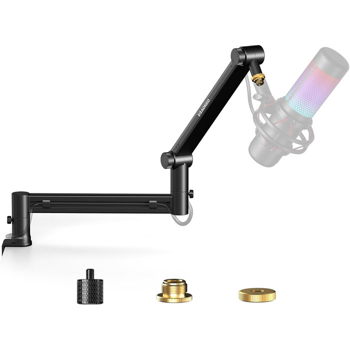 Кріплення для мікрофона Aokeo AK-58 - низькопрофільний тримач для HyperX, Elgato, Shure, Blue Yeti
