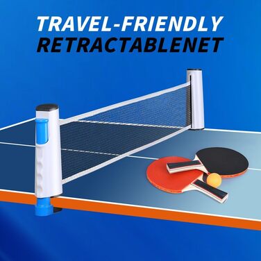 Набір для настільного тенісу Flintronic: 2 ракетки + 3 м'ячі, з чохлом. Підходить для початківців та професіоналів