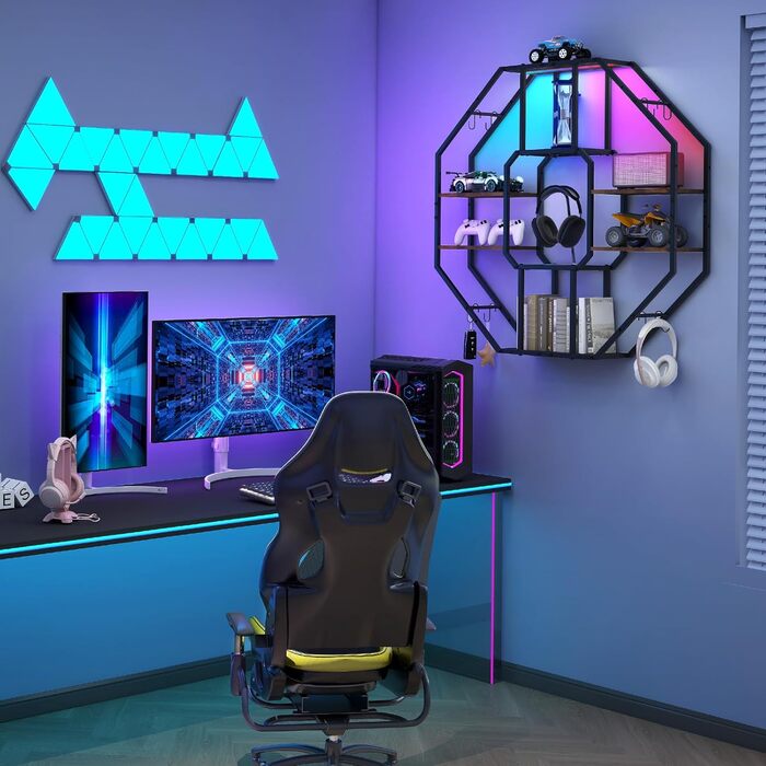 Стильне металеве вітрина для вина з LED-підсвічуванням, 3 яруси, для бару, кухні, вітальні, ресторану, чорний, 20x80 см