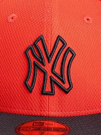 Кепка New Era MLB Basic Atlanta Braves 59Fifty Fitted (59, Червоний - Червоний/Чорний)