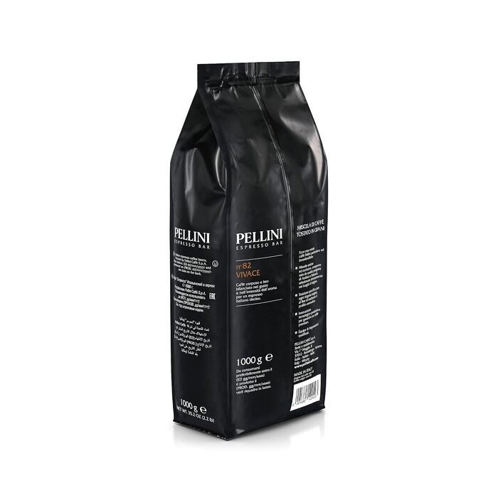 Кава в зернах Pellini N.9 Vivace для еспресо, 1 кг (набір 2 шт)