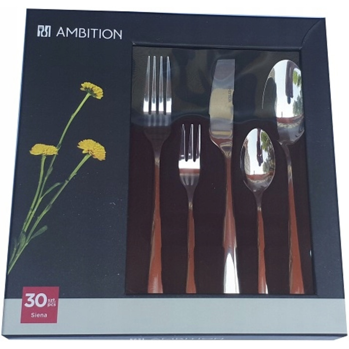Набір столових приборів Ambition Siena, 30 предметів