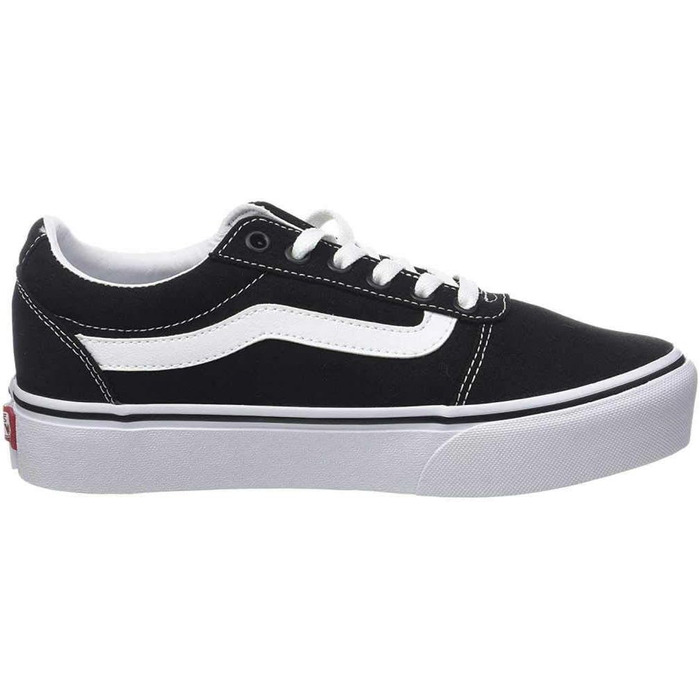 Кросівки Vans Ward Platform на платформі, 41 EU, чорно-білі, канвас