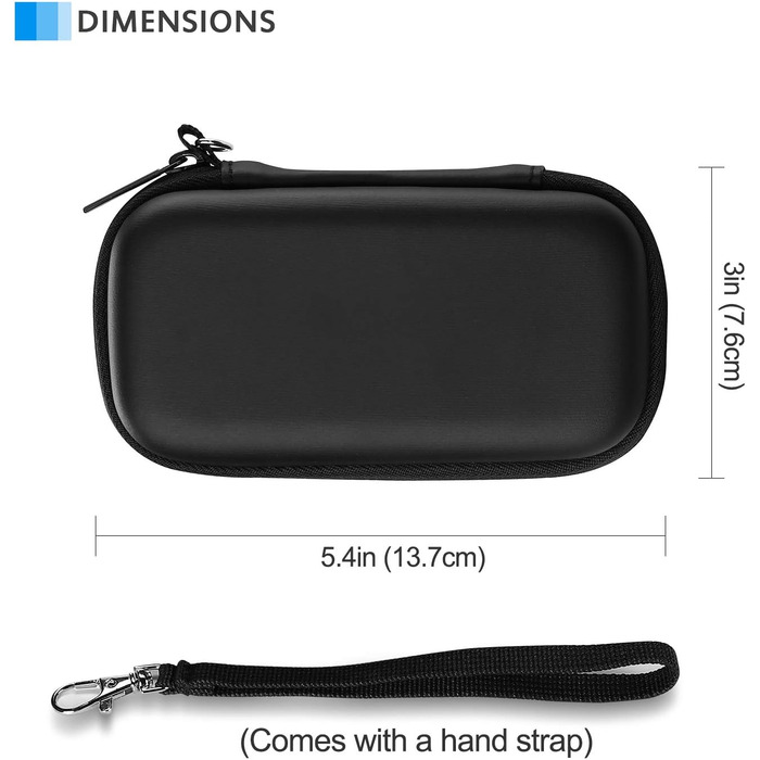 Чохол для SSD дисків ProCase: SanDisk Extreme PRO, Extreme Portable, Crucial X8 - чорний