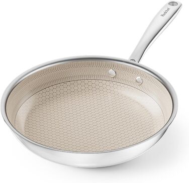 Набір сковорідок Redchef Antihaft з керамічним покриттям, 3 шт., діаметр 20, 26, 30 см + сковорода 24 см, без PFAS, PFOA та PTFE, безпечне антипригарне покриття