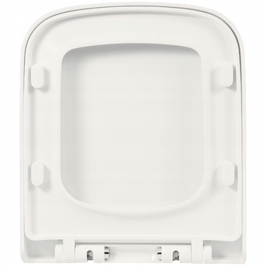 Кришка-сидіння для унітаза Aqui square, білий duroplast