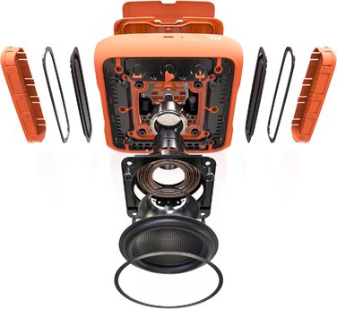 Портативна Bluetooth колонка Teufel BOOMSTER GO Coral Red - Водонепроникна (IPX7), USB-C