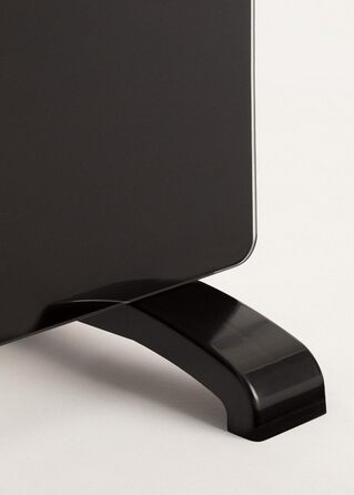 Електричний конвектор CREATE/WARM Crystal 2000W з WiFi, LED-сенсорний екран, 2 режими (1500W, Чорний)