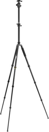 Штатив National Geographic Foto з моноподом, карбон, 5 секцій, 8 кг, кулькова головка, швидкозмінна платформа, для фото та відео