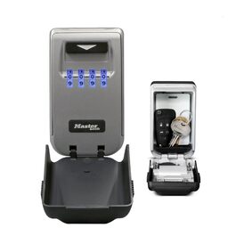 Сейф для ключів Master Lock з підсвічуванням цифр, настінний, для зовнішнього використання, 12.6 x 7.2 x 5.2 см