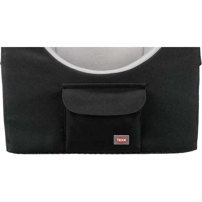 Автокрісло та переноска для собак TRIXIE - 45x39x42 см, до 8 кг, з короткою пов'язкою та кишенею