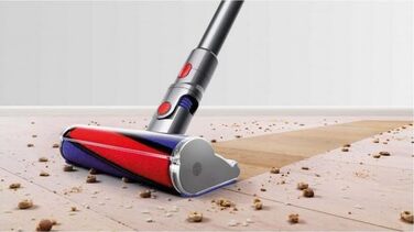Бездротовий пилосос Dyson V8 Absolute: потужність 130 AW, до 40 хв роботи, технологія Motorbar проти заплутування волосся, видаляє шерсть тварин