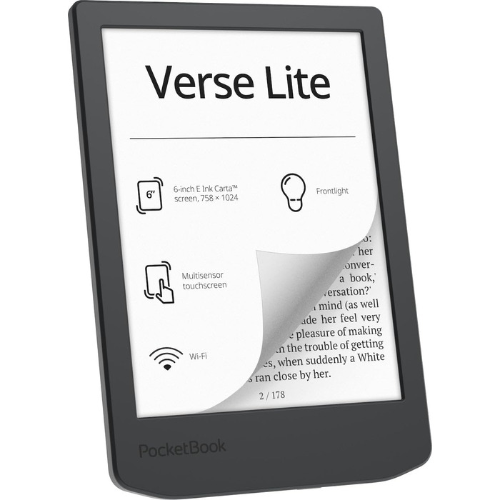 Pocketbook Verse Lite - електронна книга, eReader