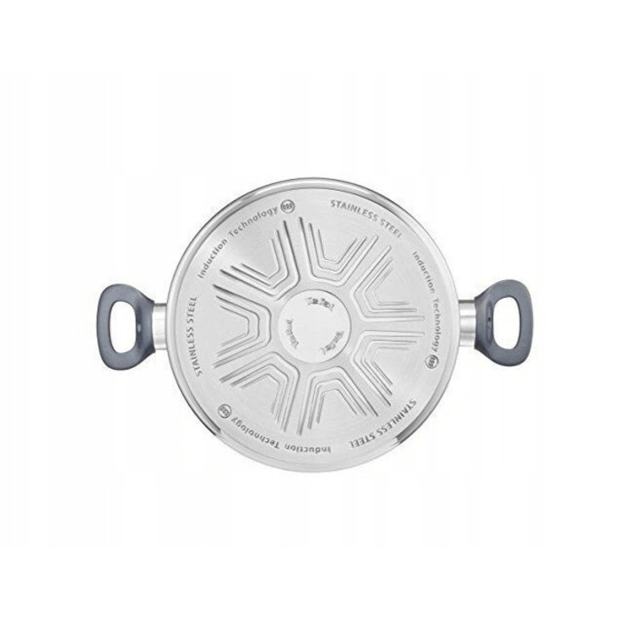 Каструля Tefal Daily Cook G7124614, нержавіюча сталь, 5 л, для індукційних плит