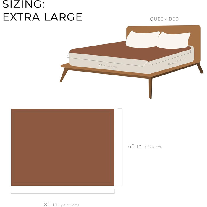 Плед з штучного хутра GRACED SOFT LUXURIES, теплий, м'який, сірий, розмір L (127 x 152,4 см)