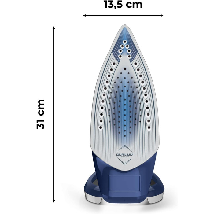 Праска Calor Ultragliss Plus FV6812C0: потужність 2800 Вт, 50 г/хв (пар), 260 г/хв (парний удар), активна підошва, стійка до подряпин