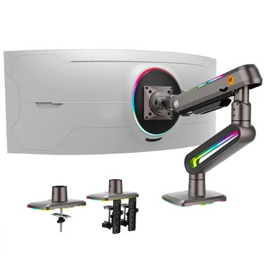 Кріплення для монітора 32-60 дюймів, для широких моніторів, до 20 кг, чорний, VESA 75/100 мм